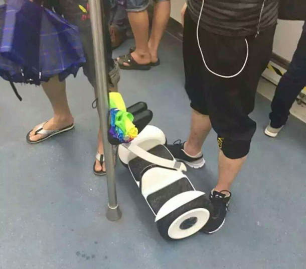 深圳地铁上的惊喜遇见